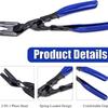 1-4pcs Auto Body Panel Door Fastener Car Clip Removal Pliers Tool Kit - Push Pin Trim Removal Pry Tool Repair Set for Automotive