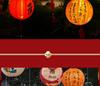 Waterproof Silk Lantern for Outdoor Mid-Autumn Festival Decor