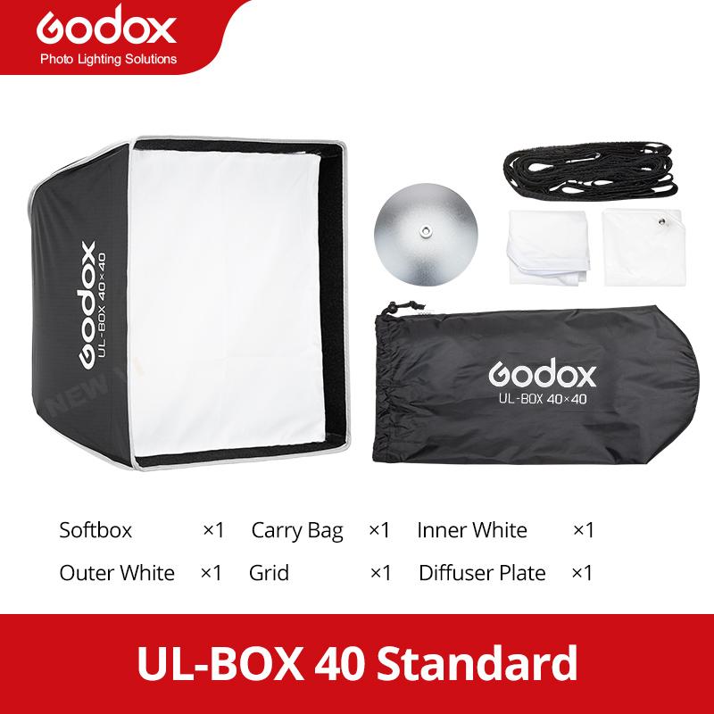 GODOX UL-Octa BOX /UL-BOX Quick Release Umbrella Softbox for Product Photography, Fashion Editorials, or Commercial Still Life