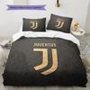 Set cu cuvertură și fețe de pernă Man Utd Decor Acasă Cadou de Ziua de Naștere (1 * husă de pilotă + 2 * fețe de pernă, fără miez)