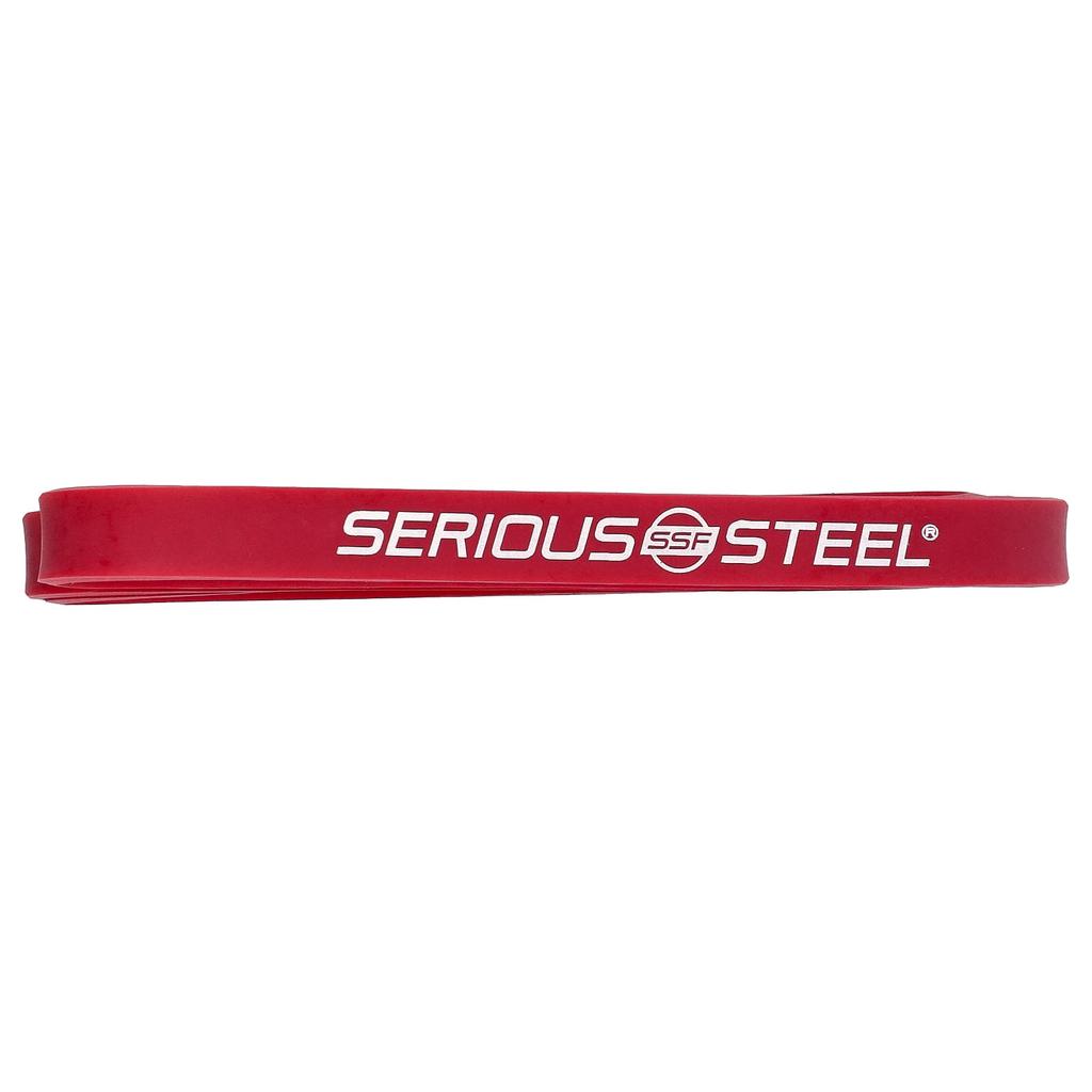 Serious Steel Fitness, 32-inch Resistance Band, #2 Red, 1 Count