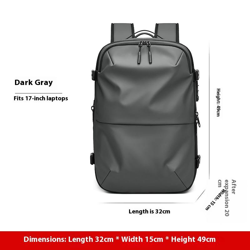 Herren Rucksack, Multifunktionale Reisetasche, Vakuumkompression Wasserdicht Geschäftsreise, Business Computer Rucksack, Große Kapazität