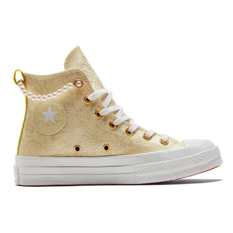 Converse 1970s Versatile Everyday High Top Canvas Unisex Champagne Gold