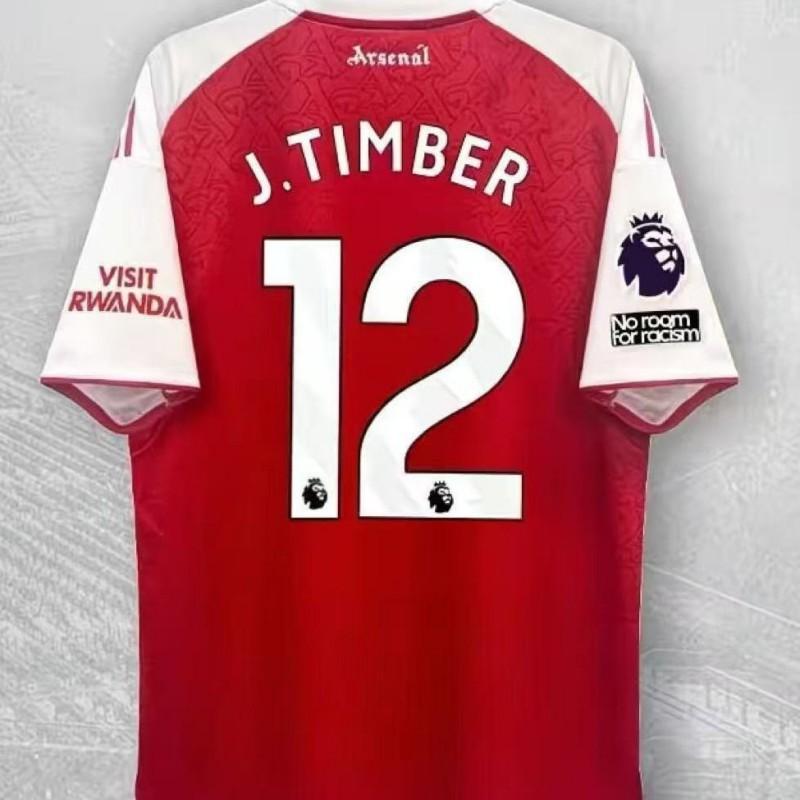 Arsenal Hazai Futballmez ''-'' Szurkolói Kiadás Egyedi Név Szám Rövid Ujjú Futball Szett Férfi Női