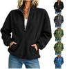 Women's Casual Color Sweatshirt for Everyday Wear