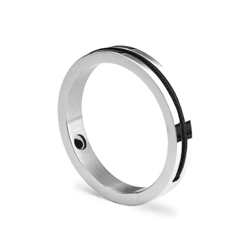 Pig&Hen Navak 4 Ring - Navy X Silver