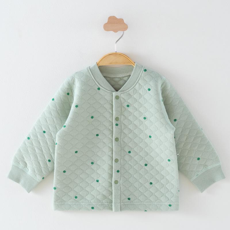 

Kids Quilted Thermal Base Layer - Round Neck Top for Boys & Girls 100 cm