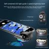200X LED Lighted Pocket Microscope with Builtin LED Universally Smartphone Digiscoping Adapter Clip Macro Lens
