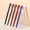 Colored Smooth Waterproof Eye Makeup Gel Pen, Self-retractable Eye Makeup Pen, Beginner's Smooth Lines, Waterproof And Not Easy To Break.