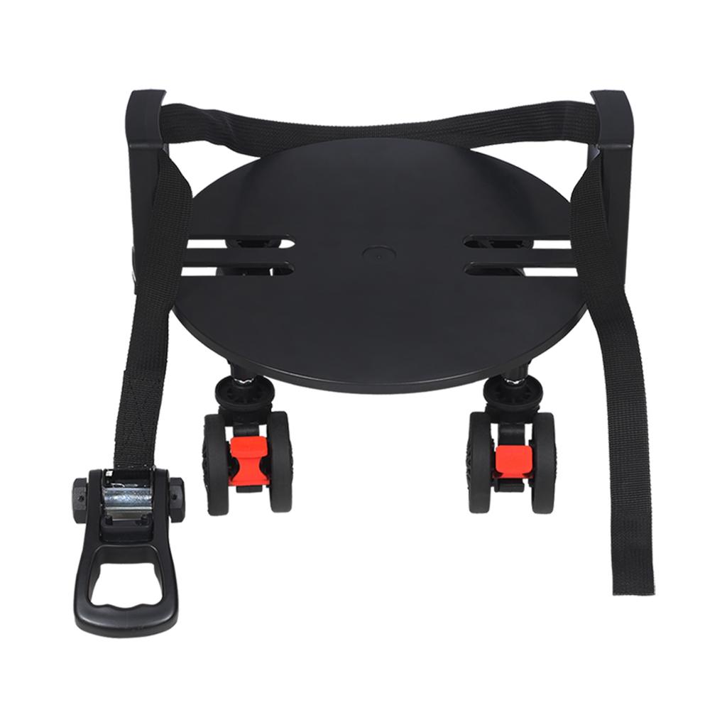 Golf Bag 360° Universal Wheel Trolley DetachablePortable Club Stand Mobile Base