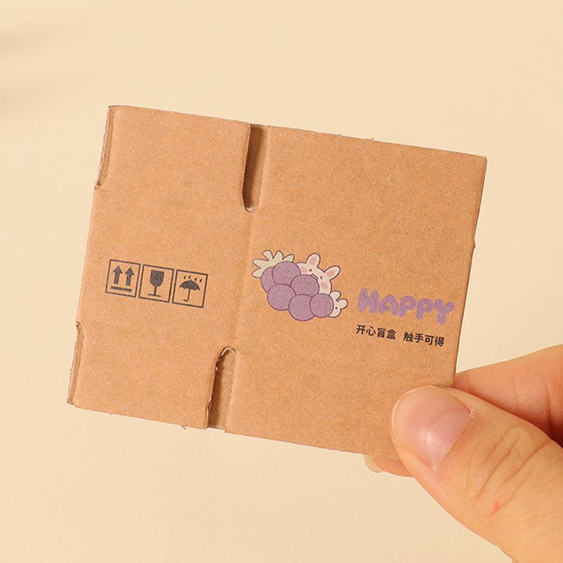 Miniature Creative Mini Express Box Surprise Blind Box Resin Ornaments Trendy Toys