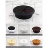 80MM Round Silicone Cable Cord Grommet Rubber Grommets Table Console Hole Cover Wire Organizer For Desktop Cable Pass