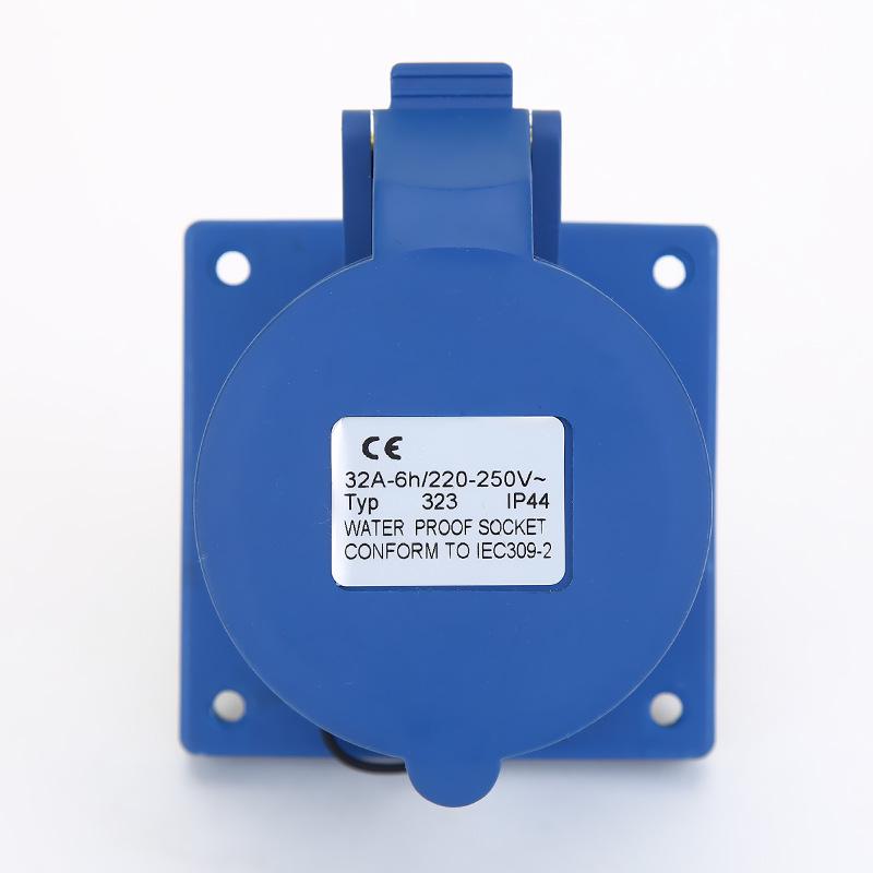 Industrial Waterproof 16A/32A Aviation Plug & Socket Connector - 3, 4, or 5 Core Options