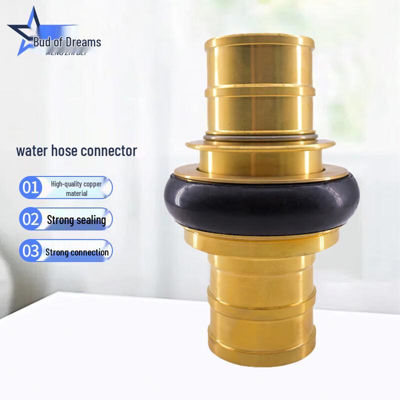 Machino Type Full Copper Fire Hose Coupling