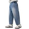 Luomeng Boys' Stylish Retro Denim Pants