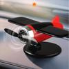 360° Rotary Car Solar Airplane Ornaments Mini Solar Powered Aircraft Ornaments  Dashboard Ornament