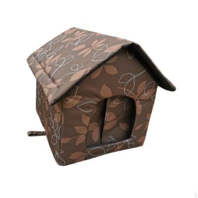 Schutzhütte Outdoor-Haus für Katzen und Hunde, Isolierter Haustierbedarf