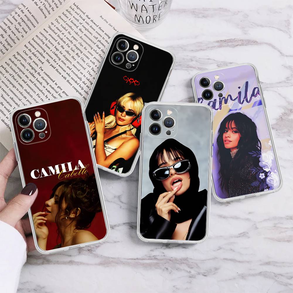 Hot Singer C-Camila C-Cabello Transparent Phone Case For IPhone 17 Air 16 Pro Max 15 14 13 12 11Plus Shockproof Cover