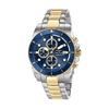 Orologio da uomo 450 Cronografo Quadrante Blu Sunray Acciaio Inossidabile Bicolore Quarzo R3273776001 100M
