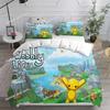 Cartoon Game Wobbly&Life Duvet Cover Pillowcase Bedding Set Adult Boys Girls Bedroom Decoration Children Gift Single Double Size