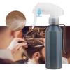 Nachfüllbare Plastik Friseursprayflasche Wassersprüher Salon Barbershop Werkzeug (Grau)