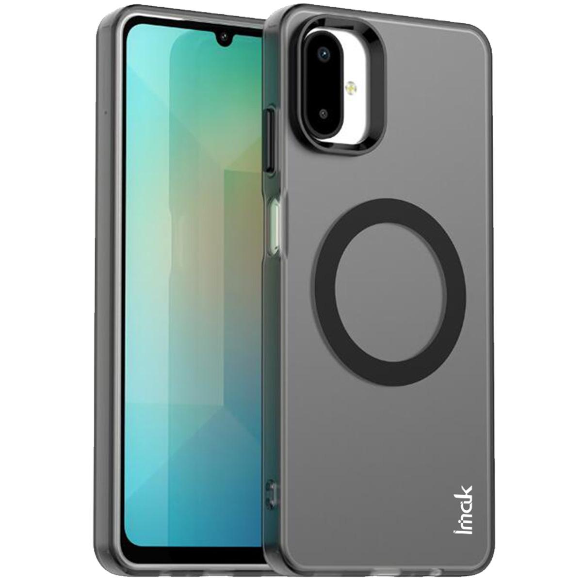 

IMAK For Samsung Galaxy F06 5G/M06 5G Case Compatible with MagSafe PC+TPU Protective Phone Back Cover As Shown A