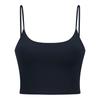 Women's Summer Yoga Crop Top with Built-in Bra