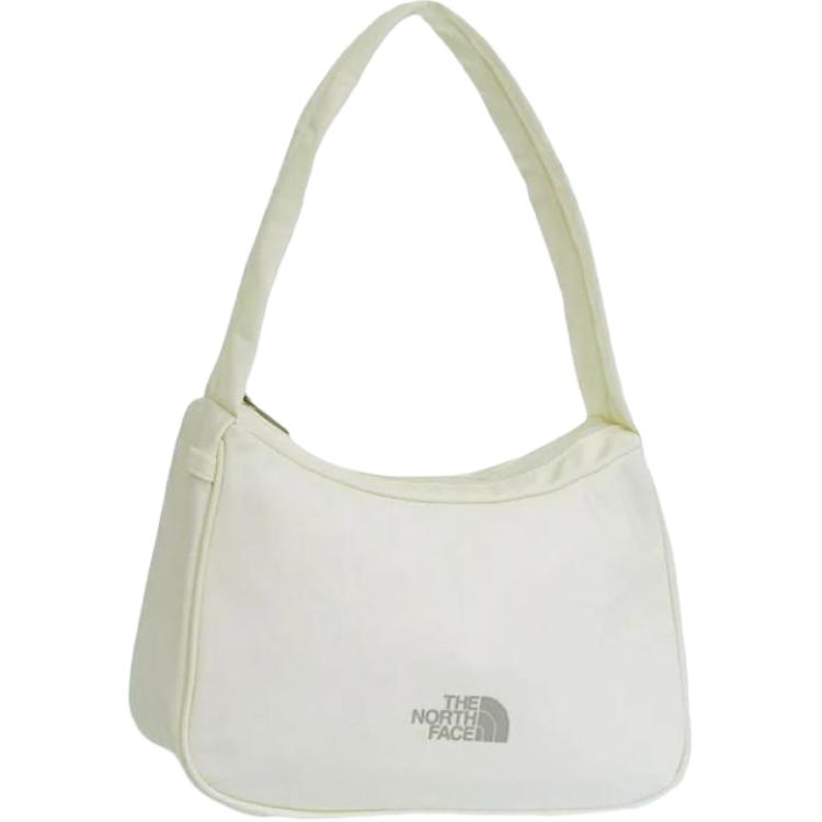 The North Face Bonney 1.8L Front Logo Print Shoulder Bag Outdoor Unisex Shoulder Bag Cream-White NN2PQ08K