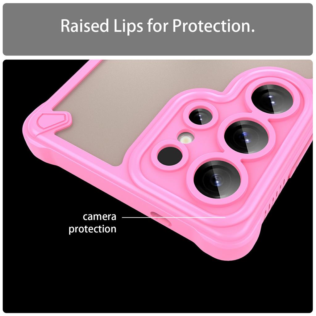 For Samsung Galaxy S25 Ultra Case PC+TPU Frosted Phone Back Cover