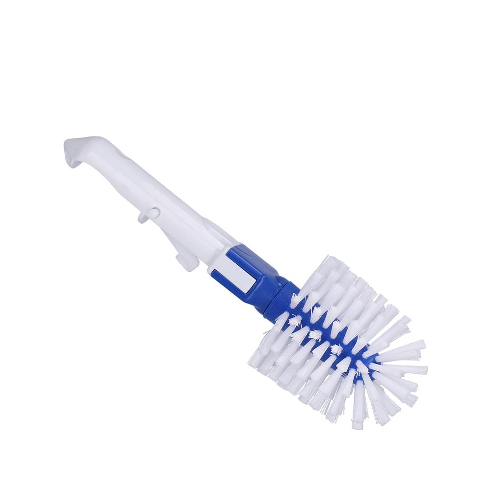 Toilet Brush Soft Bristles Plastic Toilet Cleaning Brush for Household Bathroom Clean Tool