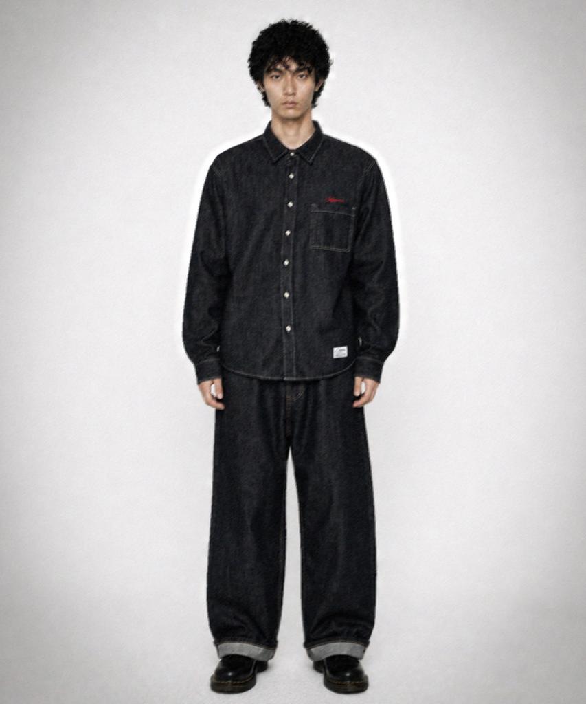STIGMA Salvage Denim Pants Raw