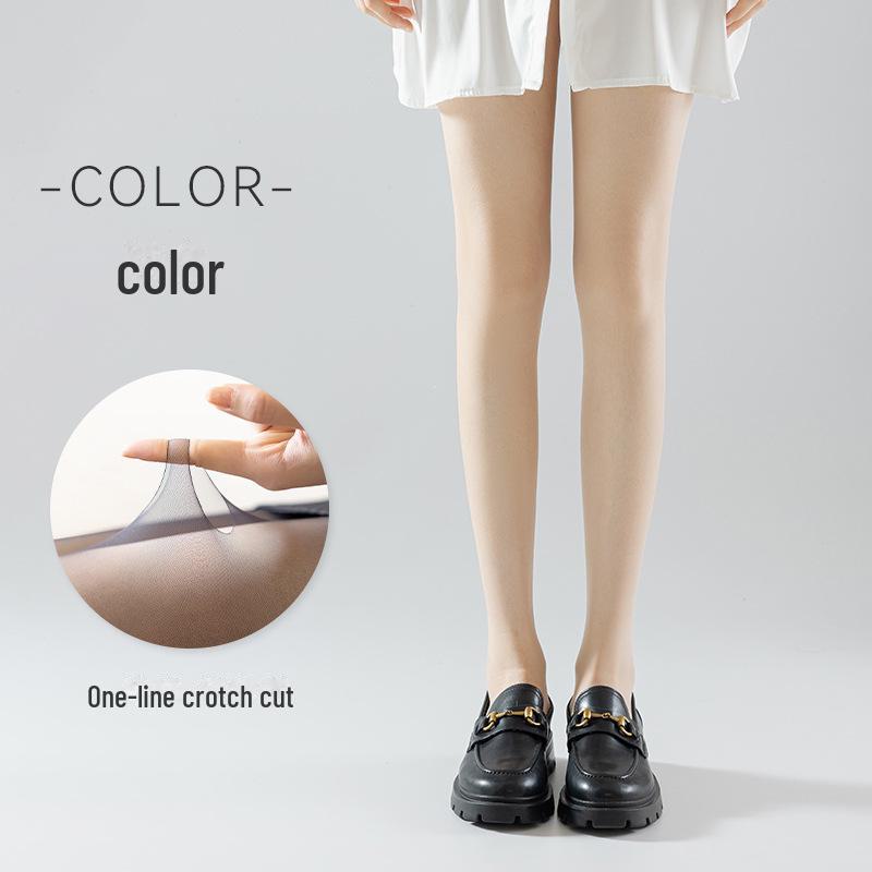 Ultra-Thin 0D Black Silk Women's Stockings - High Transparency, Sexy, Invisible Traceless, Summer Style