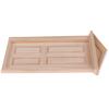 1:12 Dollhouse Miniature Simulation Diy Wooden Spire Door Furniture Accessories