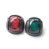 Rotes Grünes LED Marine Navigationslicht 12V 24V Boots Buglicht Marine Boots Signalleuchte, Ideal für Ponton, Skeeter,