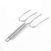 2 Stück Edelstahl Truthahn GabelEdelstahl Brathähnchen Gabel Lammkeule Spieß Truthahn Gabel Edelstahl Grobe Brathähnchen Gabel Grill