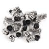 10 Sets GX12 6-Pin 12mm Plug M FEM Socket Connectors Zinc Low Voltage M FEM Connectors with Metal Socket Plugs for Various Applications