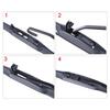 Auto Accessory Windshield Wiper Blades Brushes Universal Replacement Windscreen Wiper Car Front Wipers from 14'' to 26''