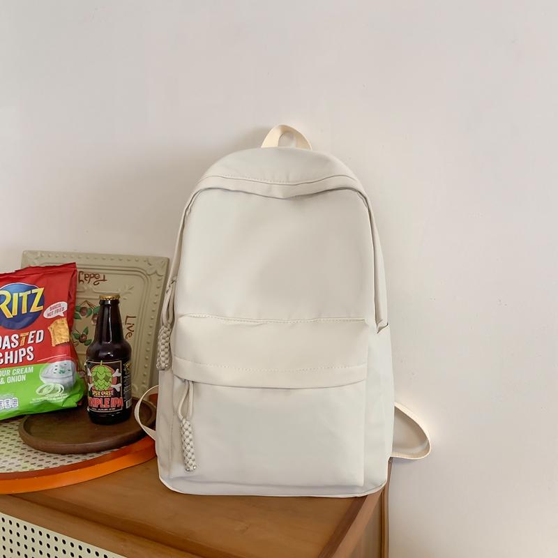 Girl Schoolbag Ženský cestovní batoh jednobarevný