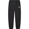 Fashion Loose Cuffed Knitted Sports Pants Men Bottoms Black F11M333602F-BK