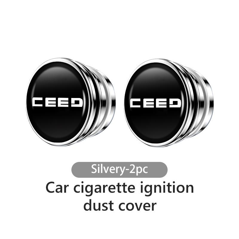 Universal Car Cigarette Lighter Dust Proof Cover Cap Accessories For KIA Ceed ED 2006 2007 2008 2009 2010 2011 2012 ahs256