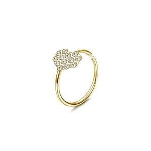 Bobisty Nose Ring Stainless Steel Nose Piercing Stud Septum Rings Lip Rings for Women Men