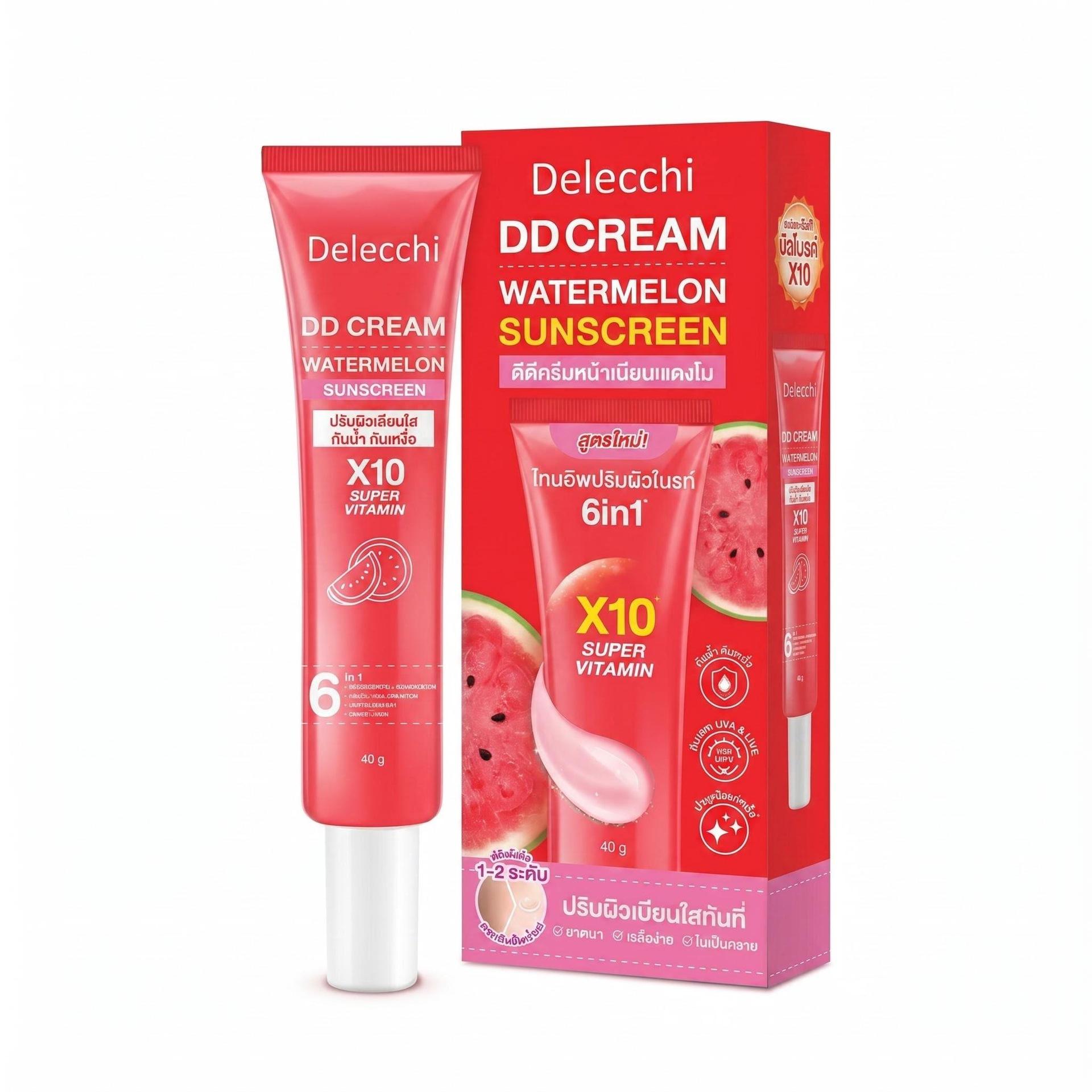 Wassermelonen-Sonnencreme, Sommer-Sonnencreme-Lotion