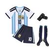 -Argentinien Heimtrikotnummer (korrekte Version) Nationalmannschaft Fußballtrikot Kinder-Trikot Trikot Yard-