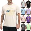 Men's Quick Dry Short Sleeve T Shirt Lightweight Breathable Fitness Running Gym Workout Tee Top