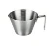 1/3pcs Stainless Steel Measuring Cup 3.5oz Coffee Shot Cup With Handle Precision Scale for Espresso Milk Latte Art Baristas Tool