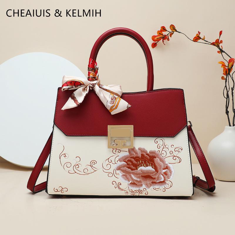 Red Women's Crossbody Handbag - Perfect Mom & Wedding Gift for Ladies, Ideal for Banquets & Birthdays