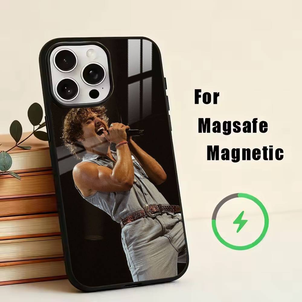 Man in Me Benson Boone Telefoonhoesje Voor iPhone17,16,15,14,13,12,11 Plus,Pro Magnetisch Voor Magsafe Draadloos Opladen