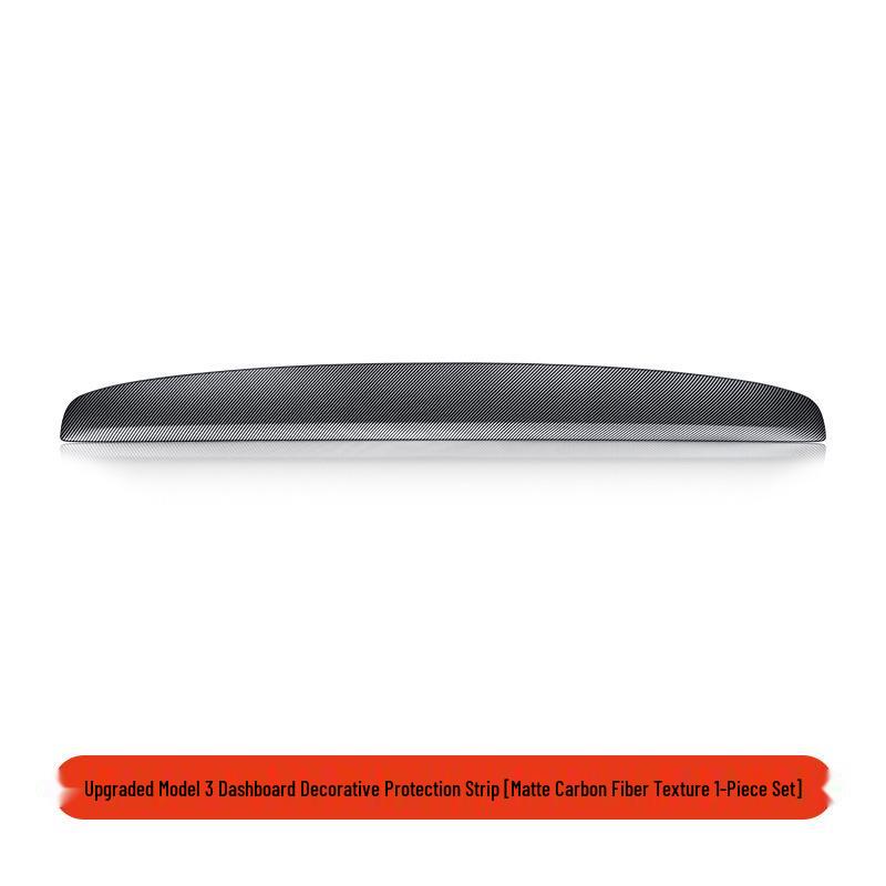 Tesla Model 3/Y Dashboard Decorative Protection Strip Panel Stickers
