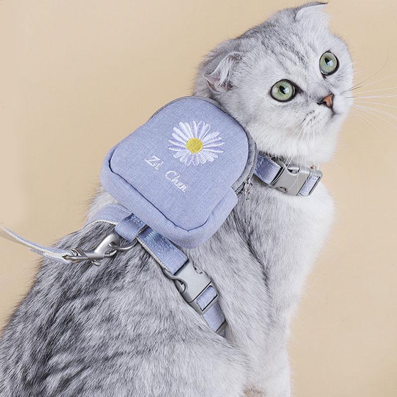 cat backpack leash