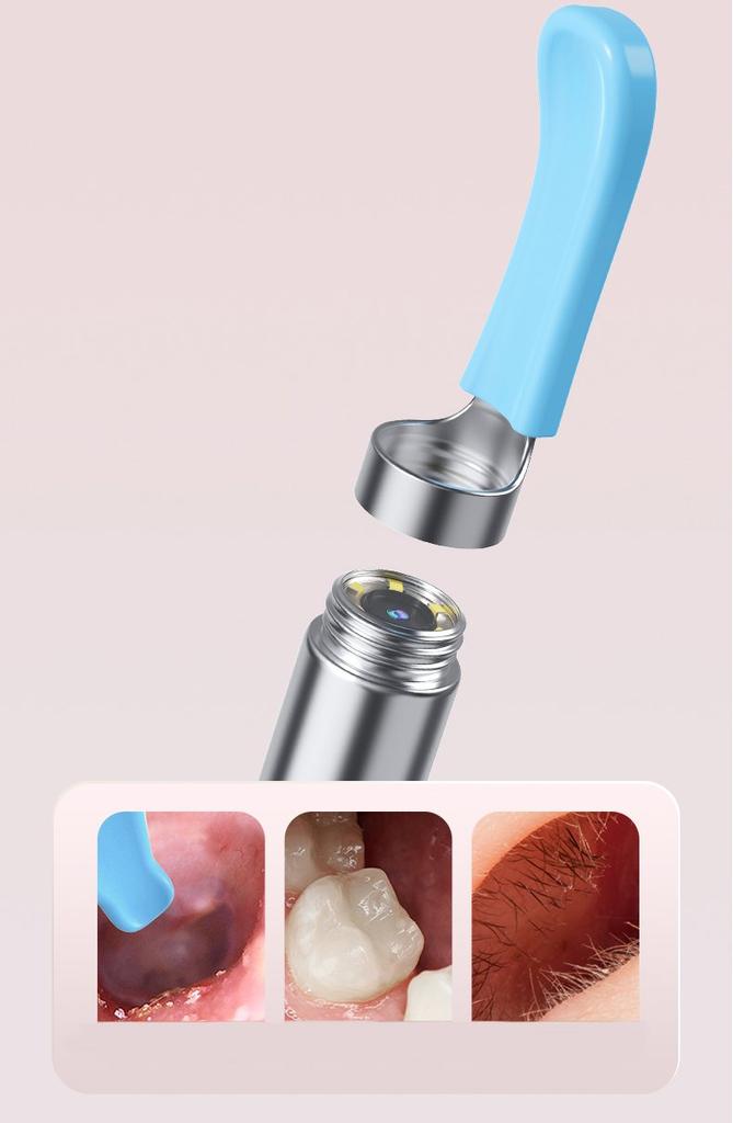 Otoscopic Ear Cleaning Wax Removal Wifi App Tel Android Ios Led 8Mp
